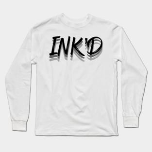 Inked Tattoo Long Sleeve T-Shirt